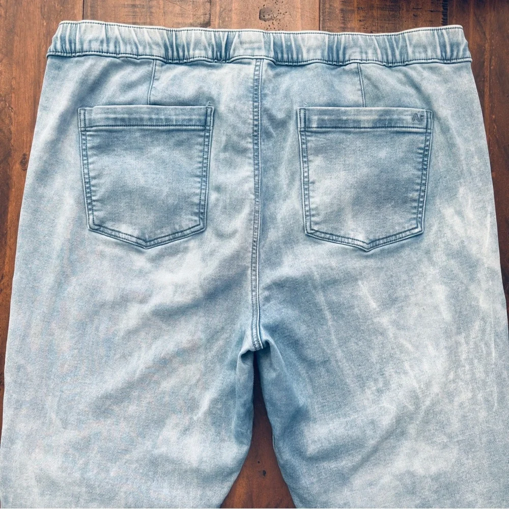 American Eagle | Cozy Next Level Stretch Denim Joggers/Jeans 22 L - Picture 5 of 12